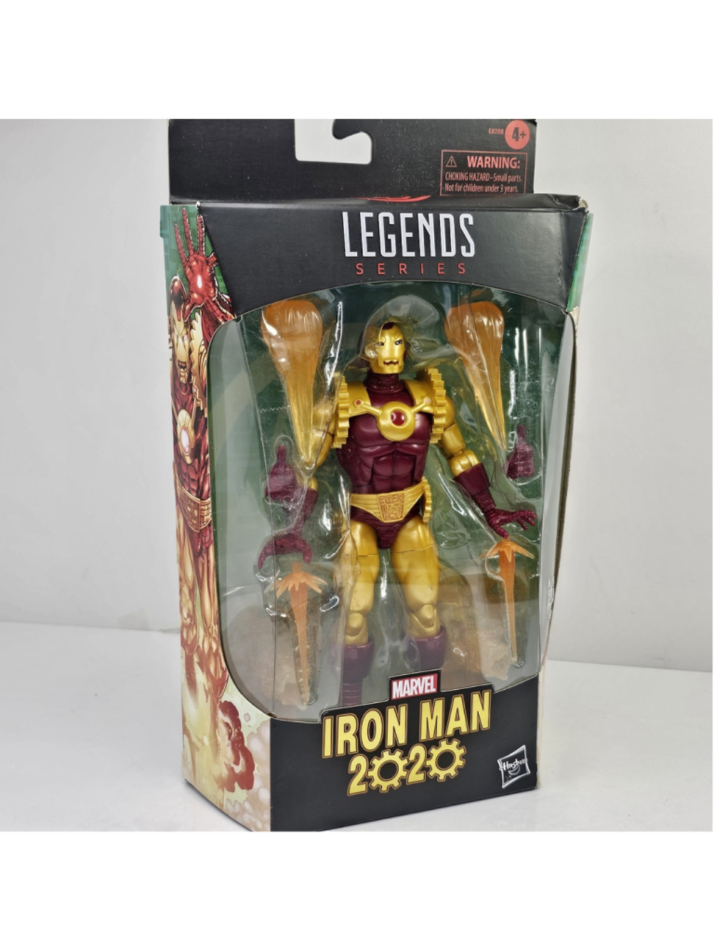 SEALED Hasbro Marvel Legends Iron Man Exclusive Box Damage